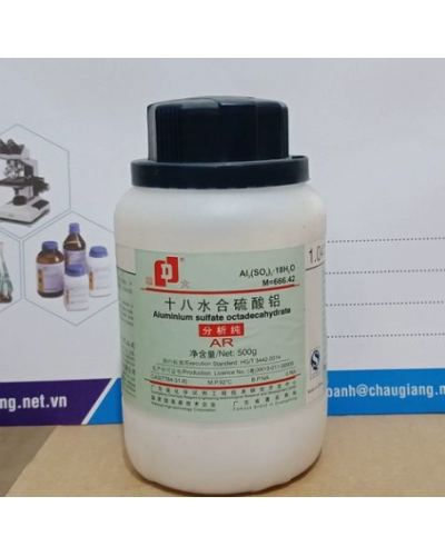 Aluminium sulfate octadecahydrate Al2(SO4)3.18H2O